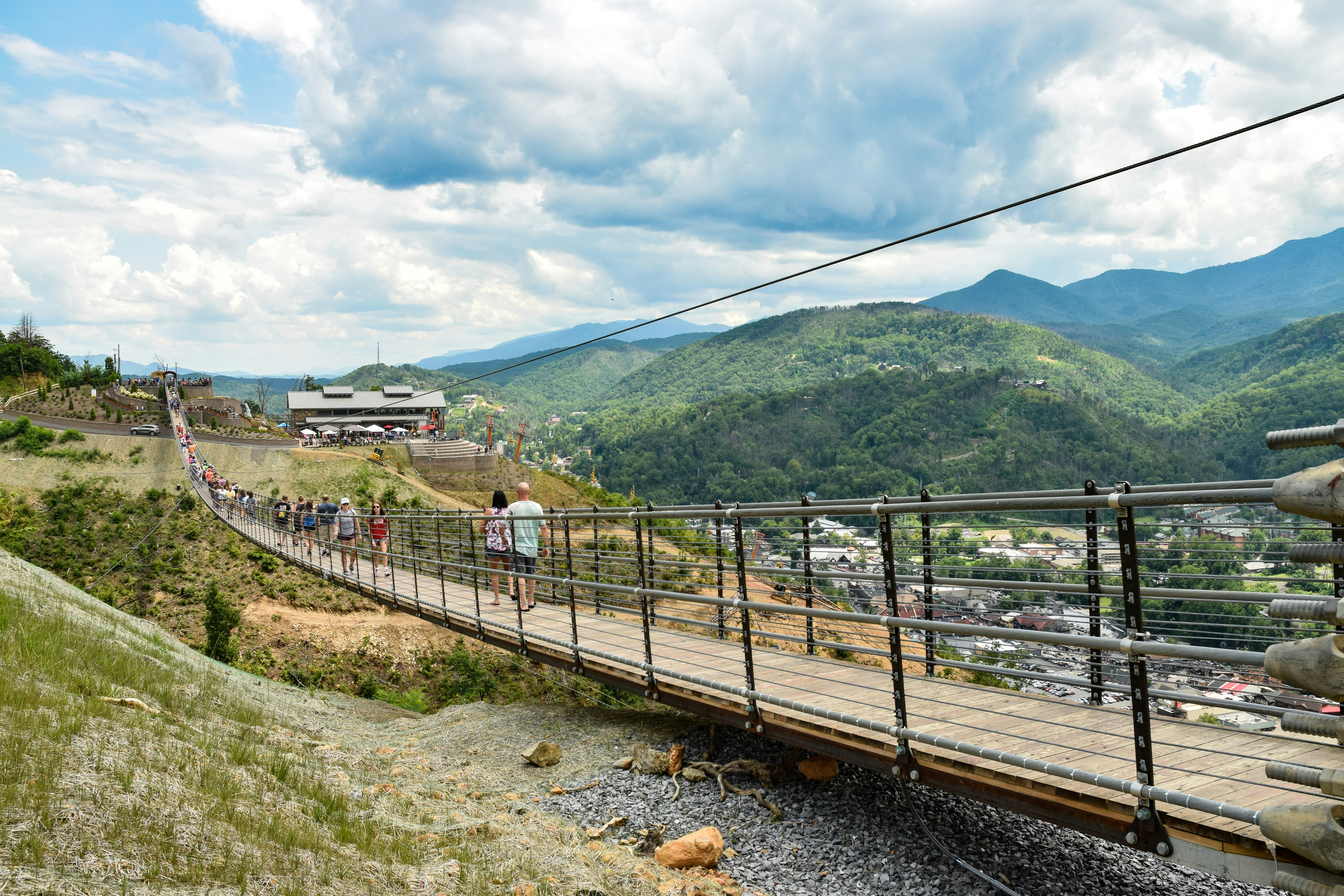 Gatlinburg bridge